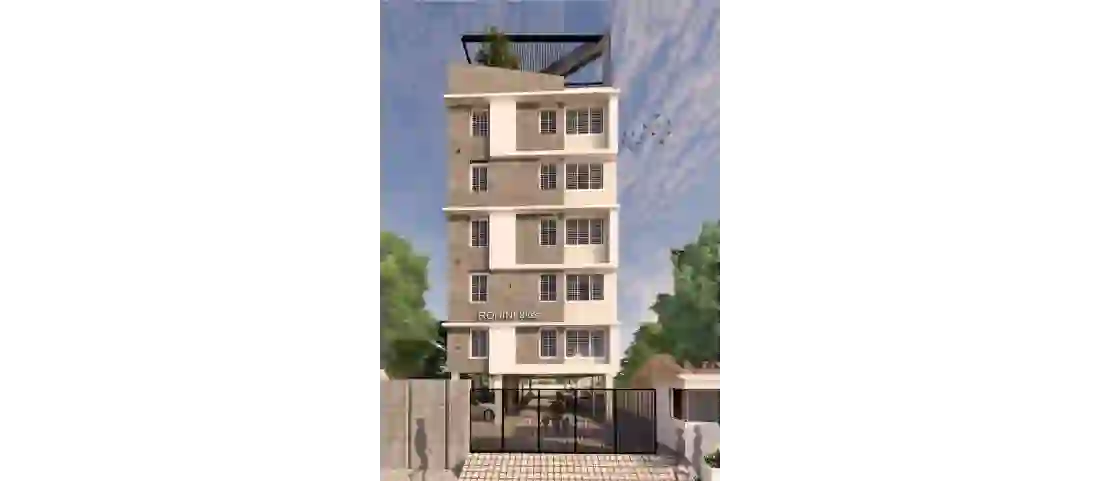 Front Elevation of Rohini Bliss residential property