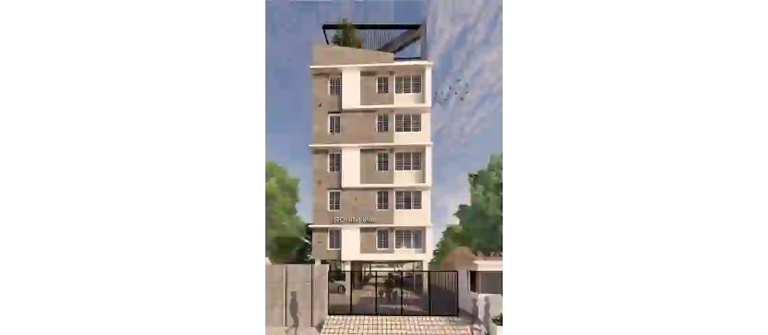 front-elevation-of-rohini-bliss-residential-flats-in-trichy-anna-nagar